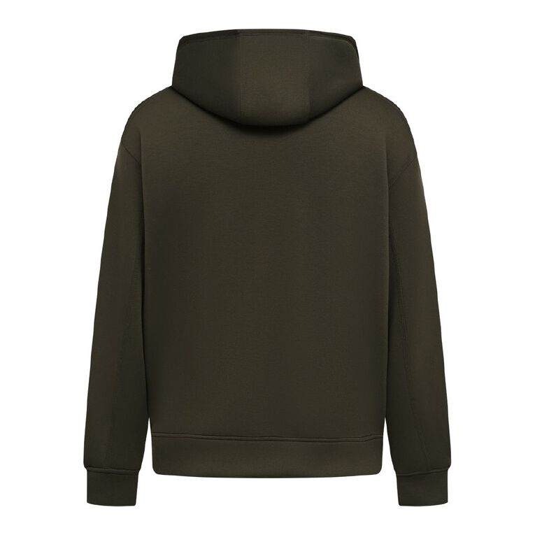 Garage Men's Zip-Thru Scuba Sweat, Green Dark, hi-res
