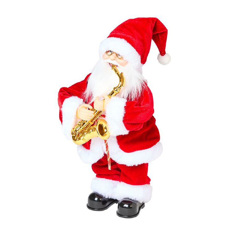 Wonderland Novelty Animated Santa Decoration, , hi-res