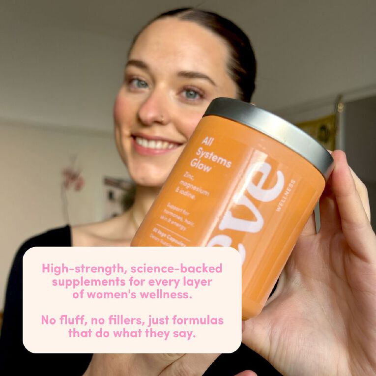Eve Wellness All Systems Glow 90 Capsules, , hi-res