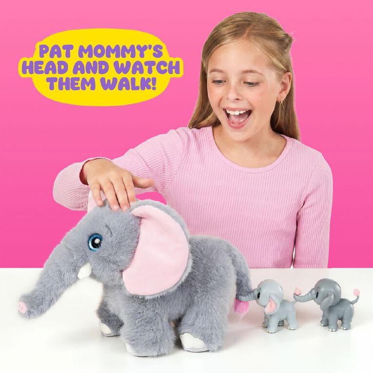 Zuru Pets Alive Mommy and Baby Surprise Series 1 Elephant, , hi-res