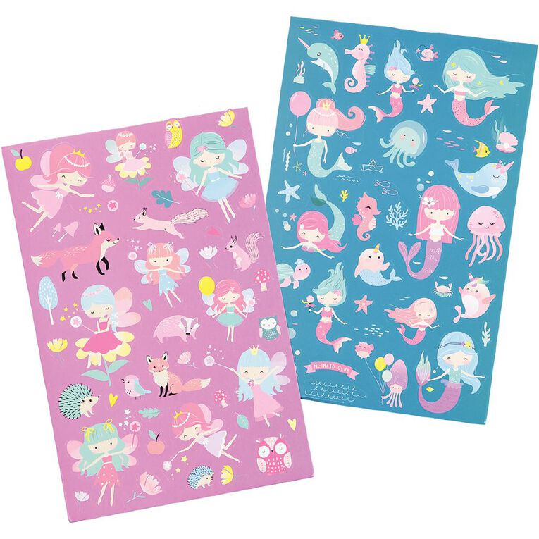 Uniti Sticker Book 6 Page Enchanted, , hi-res