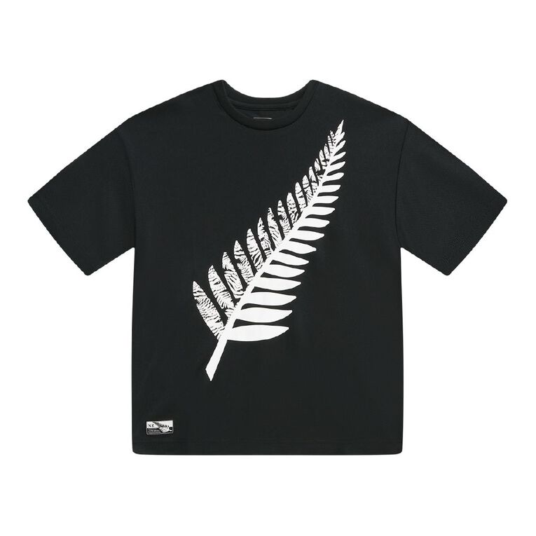 Active Intent Youth Supporter Mesh Tee, Black, hi-res