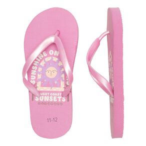 Young Original Senior Kids' Printed Jandals