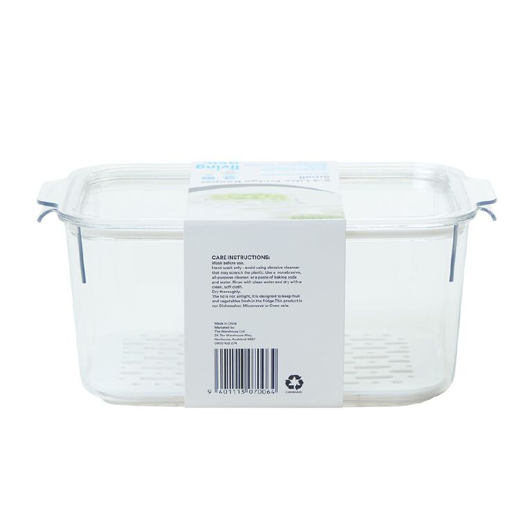 Living & Co L&C Fridge Keeper Clear 2.3 Litre, , hi-res