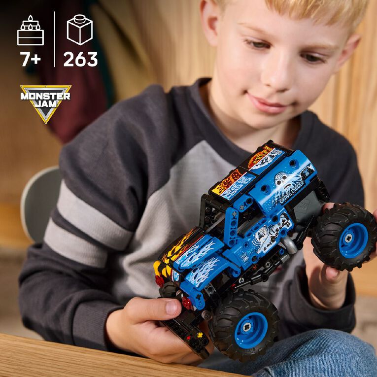 LEGO Technic Monster Jam Grave Digger Fire and Ice 42219, , hi-res