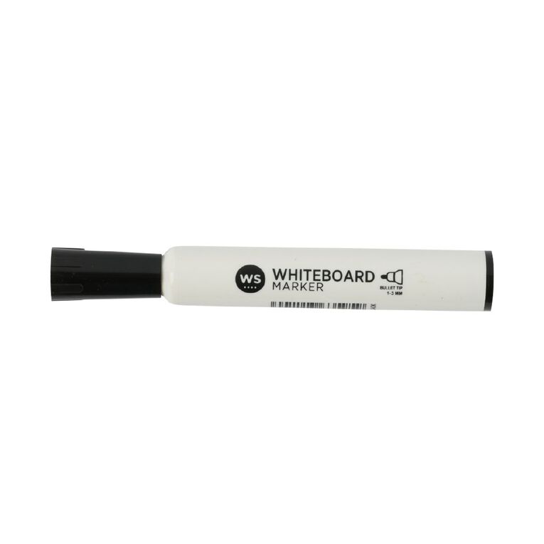 WS Whiteboard Marker Loose Black, , hi-res