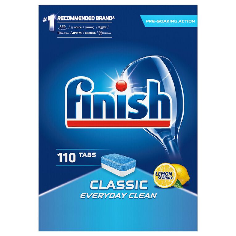 Finish Classic Dishwashing Tablets 110 Pack The Warehouse