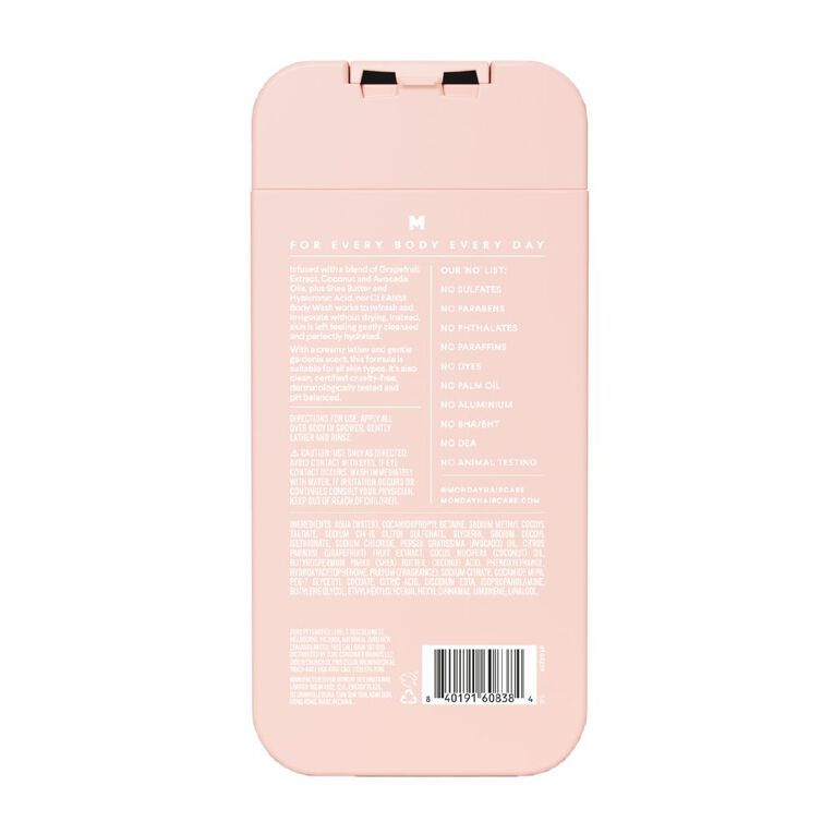 Monday Haircare Body Wash Cleanse 600ml, , hi-res