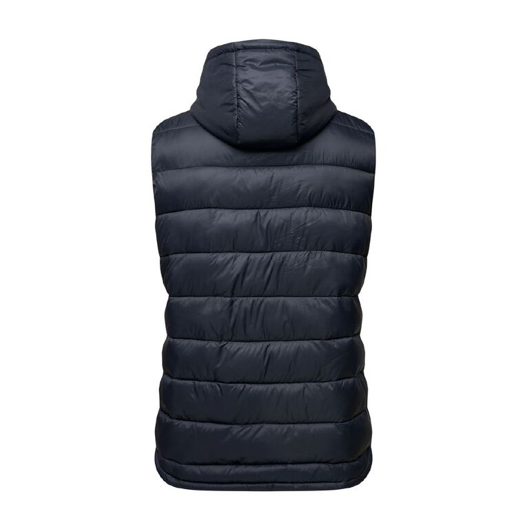 Active Intent Women's Curve Recycled Puffer Vest Black The Warehouse