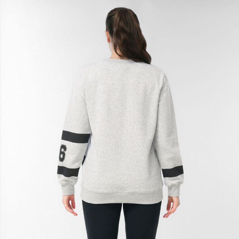 Active Intent Women's Supporter Sweat, Grey Marle, hi-res