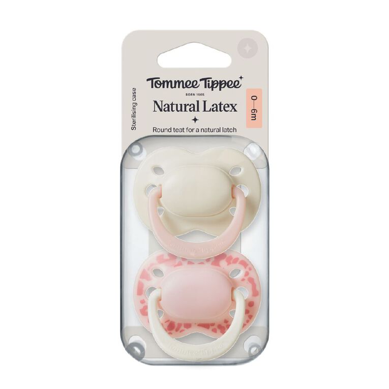 Tommee Tippee Cherry Latex Soother Size 0-6 Months, , hi-res