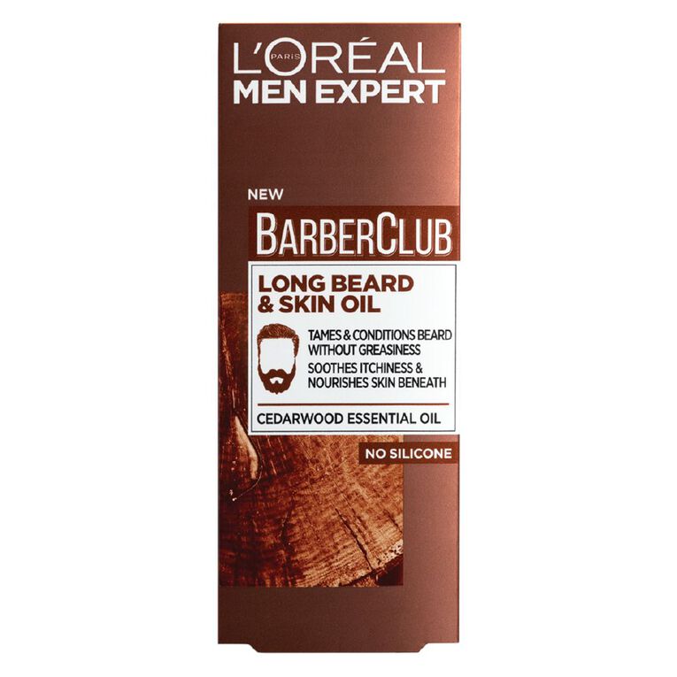 L'Oreal Paris Men's Expert Barber Club Beard Oil 30ml, , hi-res