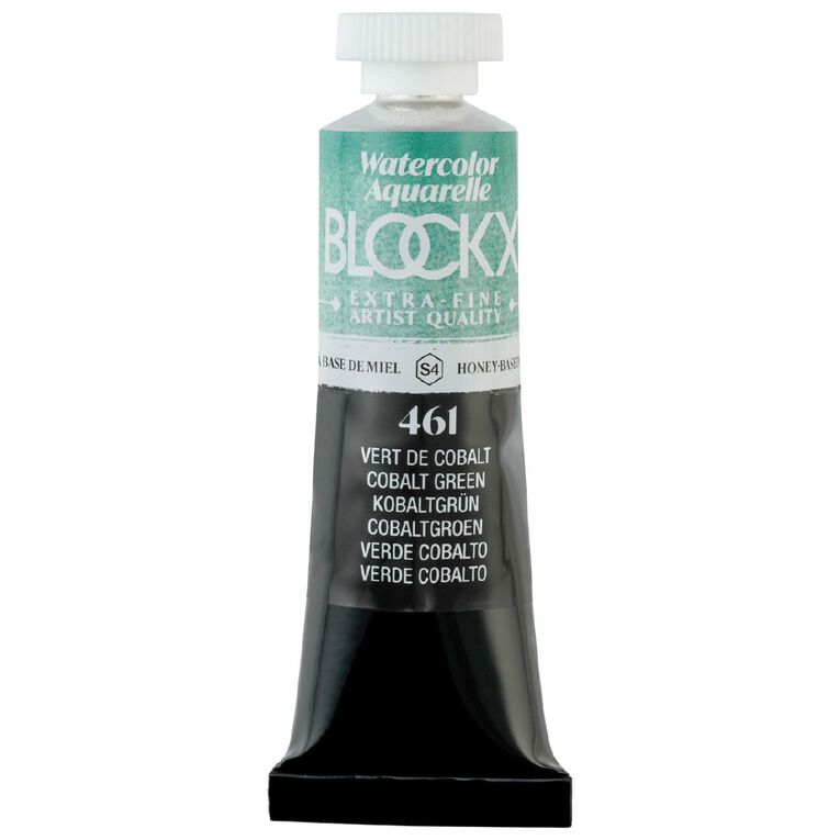 BLOCKX Watercolour Tube 15ml S4 461 Cobalt Green, , hi-res