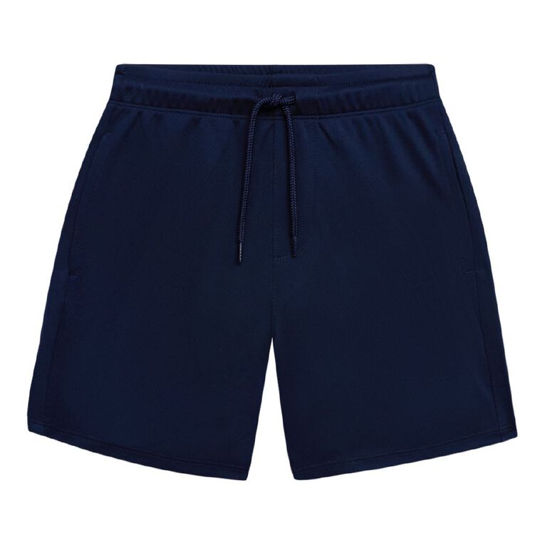 Young Original Boys' Eyelet Shorts, Navy, hi-res