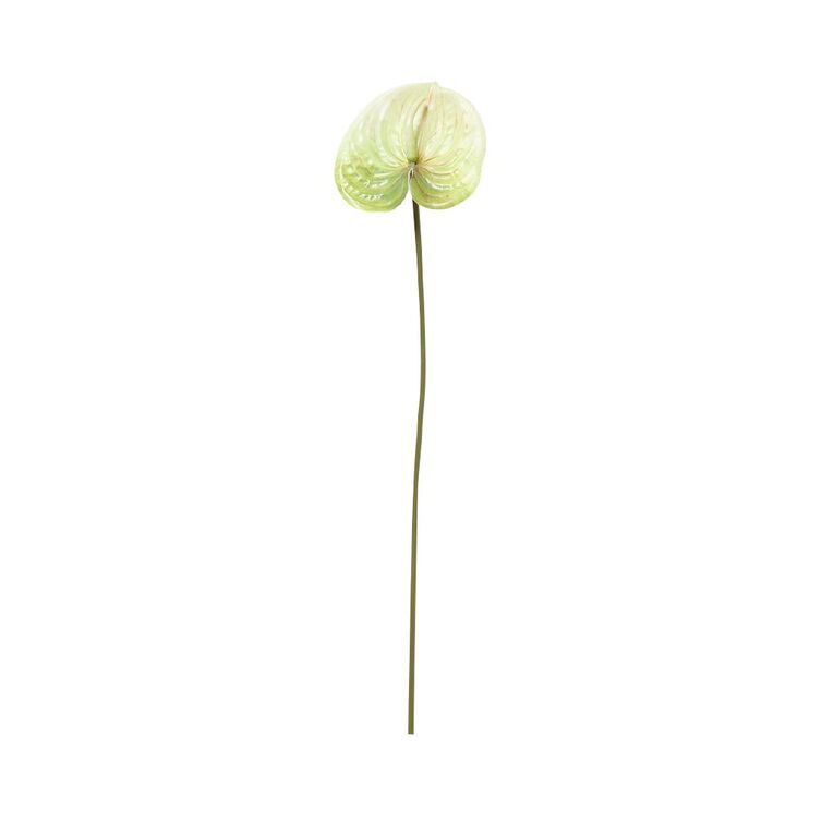 Living & Co Artificial Anthurium Stem Pink Light Pink Light | The Warehouse