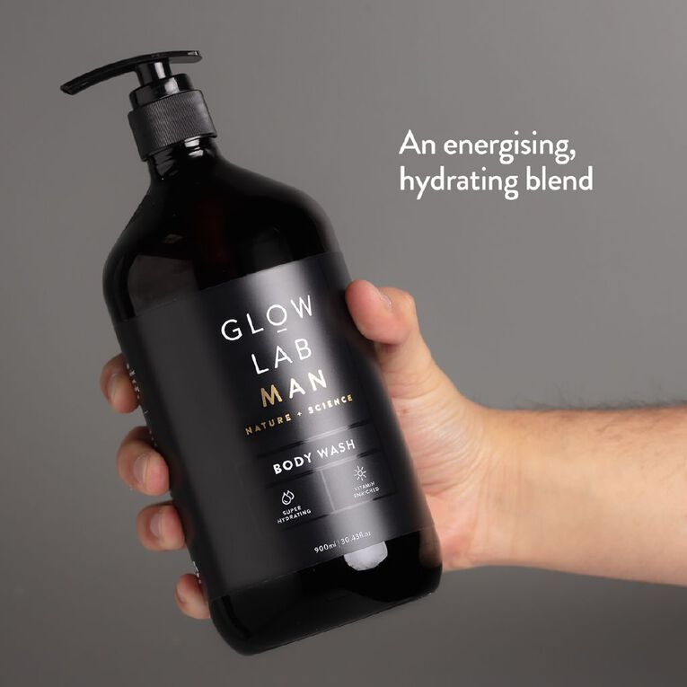 Glow Lab Man Bodywash 900ml, , hi-res