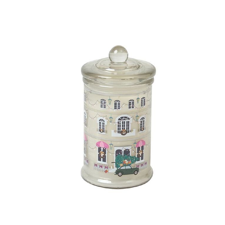 Wonderland Home Festive Candle White Jasmine & Tuberose White, , hi-res