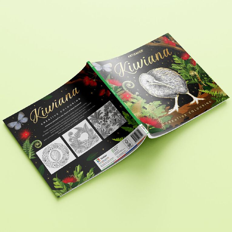 Art Maker: Creative Colouring Kiwiana, , hi-res