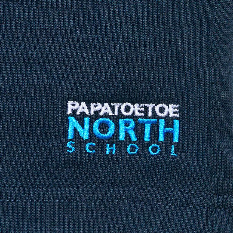 Schooltex Papatoetoe North School Short with Embroidery, Navy, hi-res