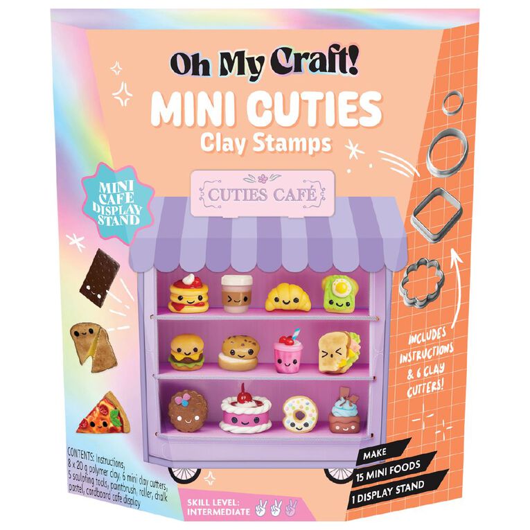 OMC OMC! Mini Cuties Clay Stamps Kit, , hi-res