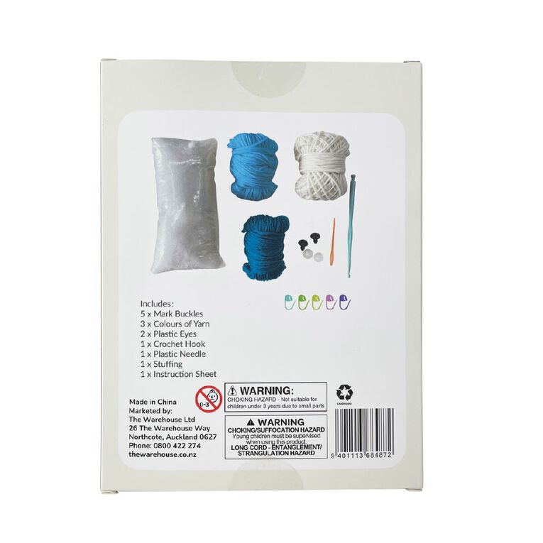 Uniti Craft Adults Crochet Kit Dinosaur, , hi-res