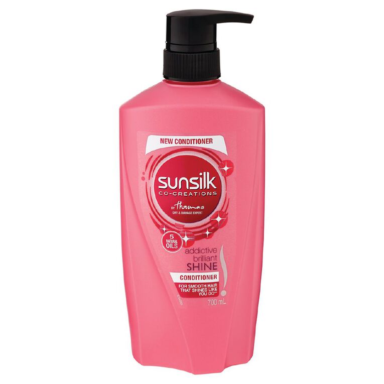 Sunsilk Brilliant Shine Conditioner 700ml, , hi-res