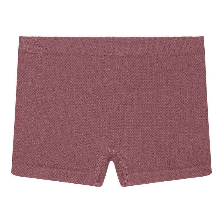 H&H Women's Waffle Shorties, Purple Dark, hi-res