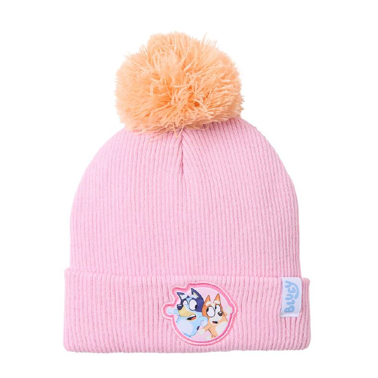 Bluey Young Kids' Beanie, Pink Light, hi-res