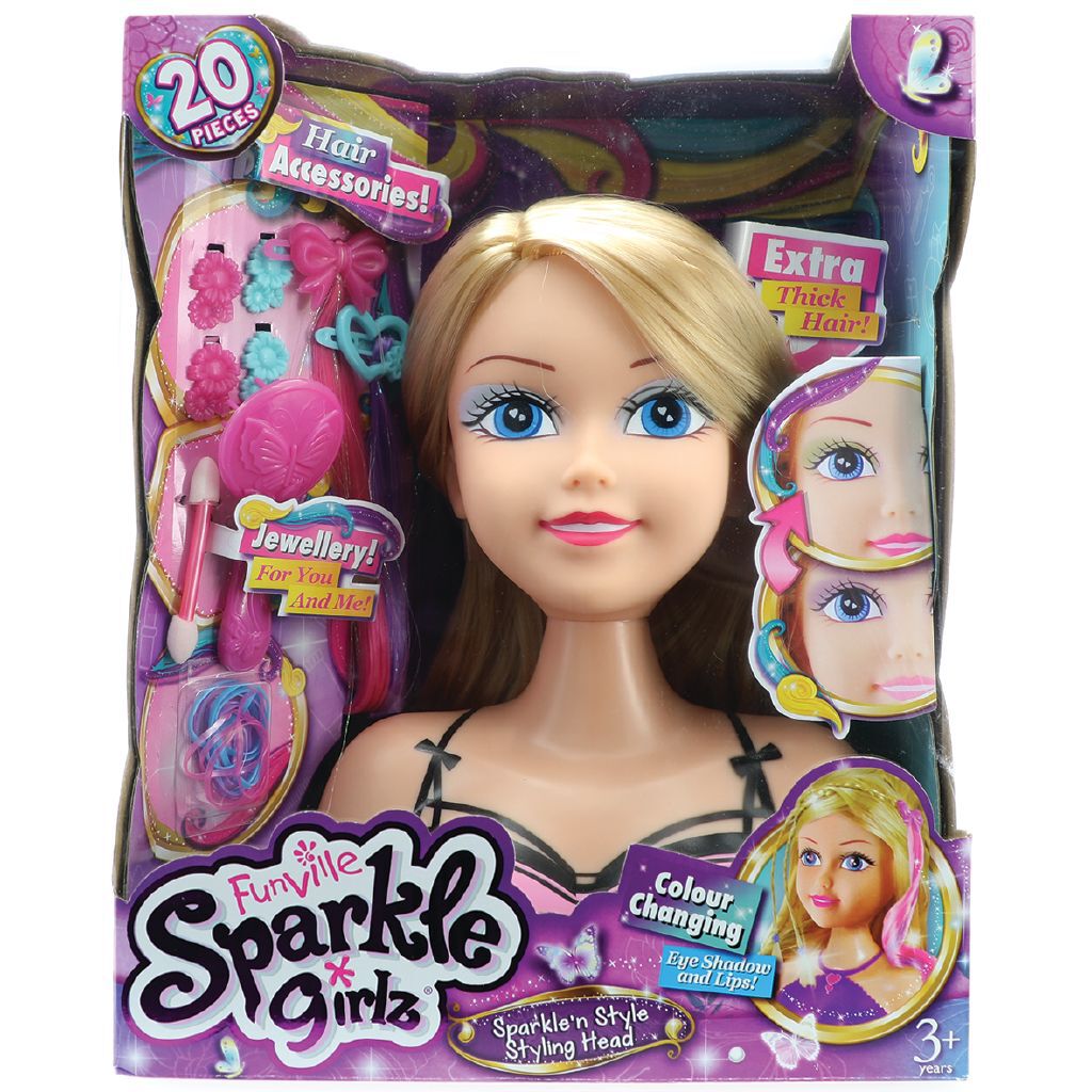 sparkle girlz styling head