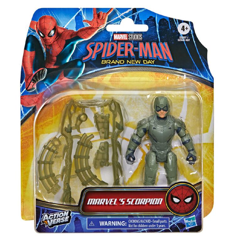 Spider-Man Brand New Day ActionVerse Figure With Gear Assorted Assorted, , hi-res