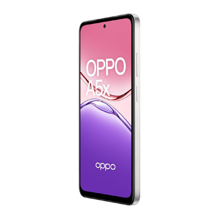 OPPO A5X 4G with Warehouse Mobile SIM Laser White, , hi-res