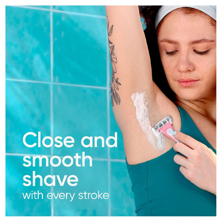 Gillette Venus Sensitive Disposable Razors 3 Pack, , hi-res