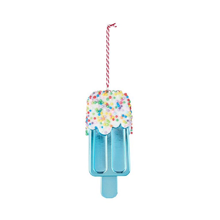 Wonderland Fun Festive Ice Cream 13cm Christmas Decoration Assorted, , hi-res