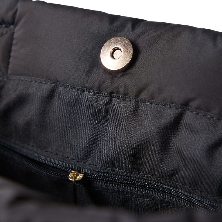 H&H Knot Handle Tote Bag, Black, hi-res