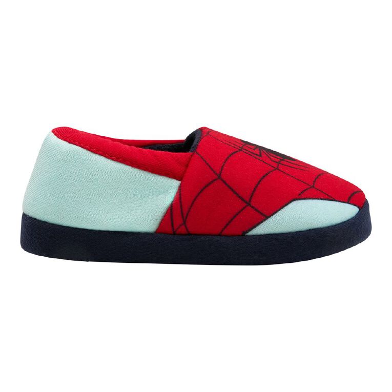 Spider-Man Junior Kids' Slippers, Red, hi-res
