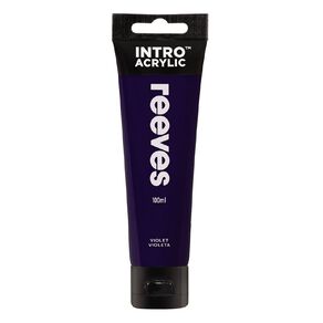 Reeves Intro Acrylic Paint Violet 100ml