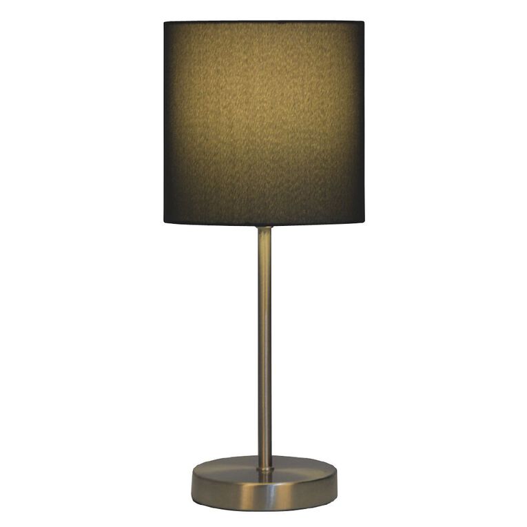Living & Co Vienna Table Lamp 2 Pack Black, , hi-res