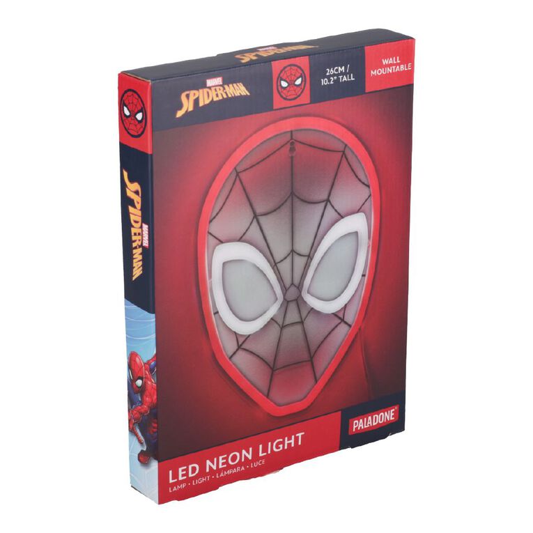 Paladone Spider-Man Wall Mountable LED Neon Light, , hi-res