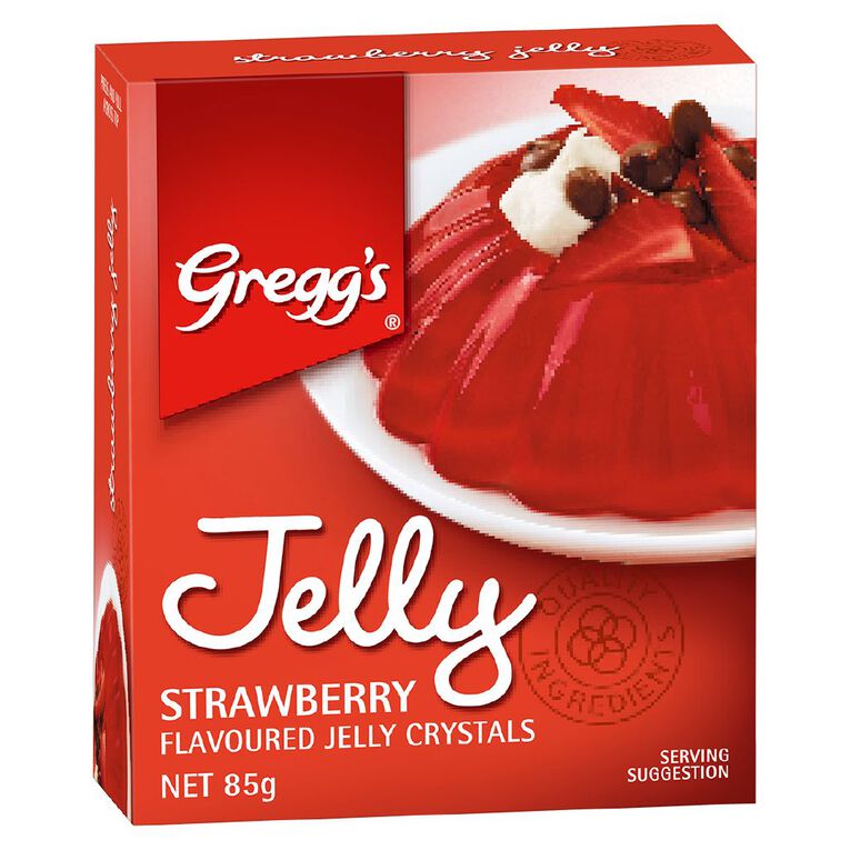 Gregg's Strawberry Jelly 85g, , hi-res