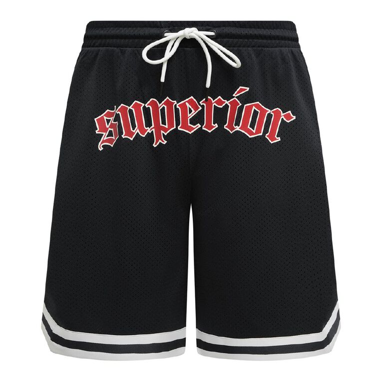 Garage Men's Basketball Shorts, Blue Dark, hi-res