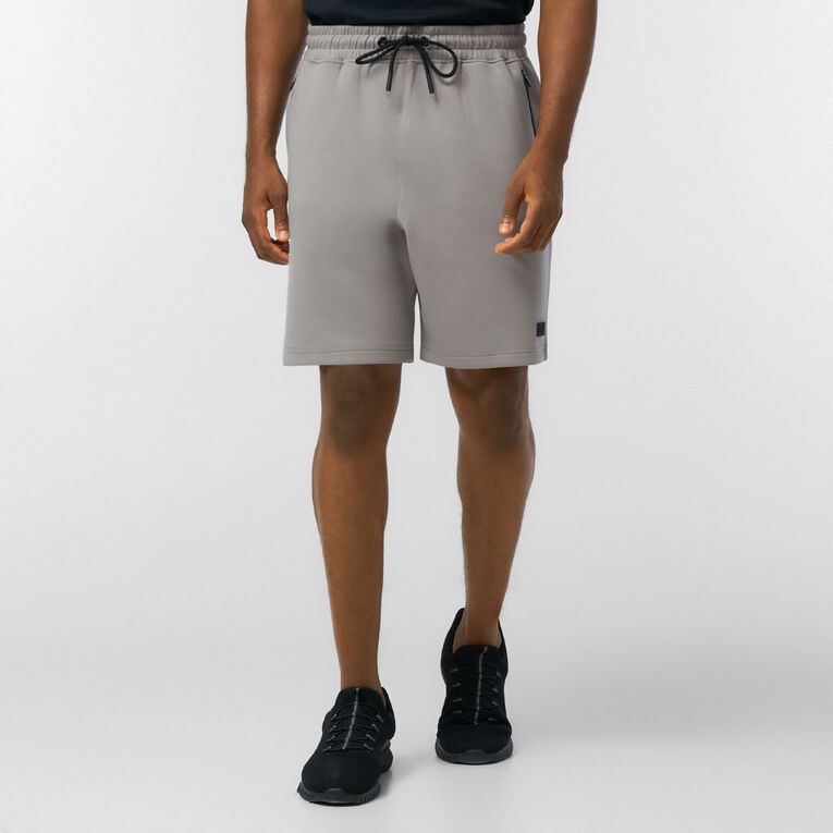 Active Intent Men's Scuba Shorts, Grey Mid, hi-res