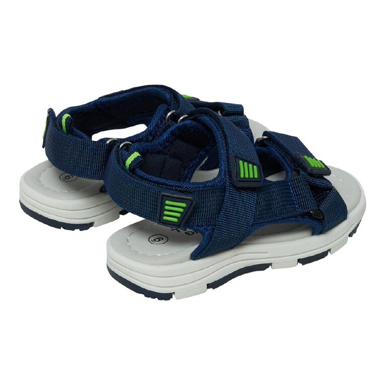 Young Original Junior Kids' Brounce Sandals, Navy, hi-res