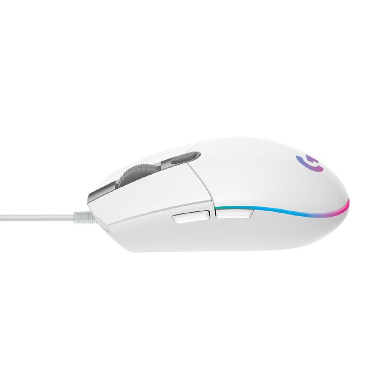 Logitech G203 Lightsync Gaming Mouse White, , hi-res