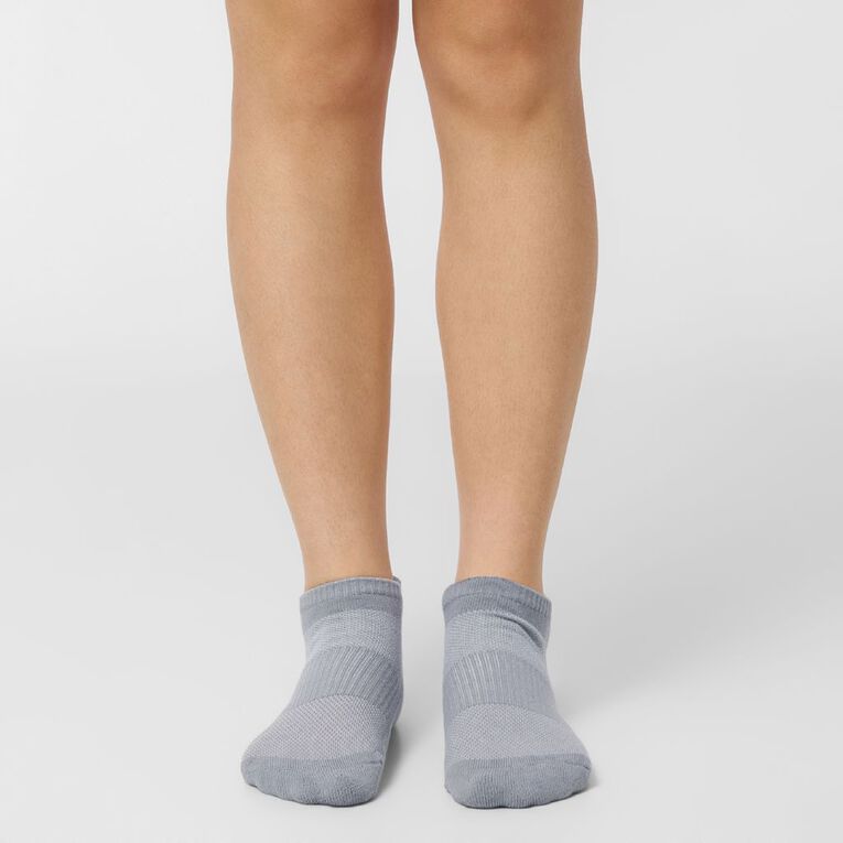 Active Intent Women's Tab Low Cut Socks 3 Pack, White, hi-res