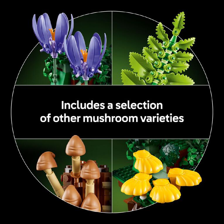 LEGO Botanicals Woodland Mushrooms 11505, , hi-res