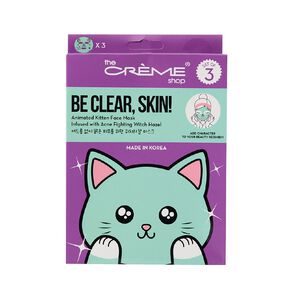 The Creme Shop Mask 3 Pack Kitten
