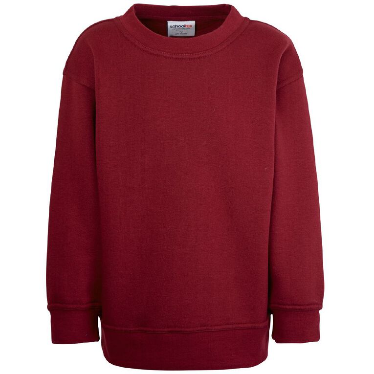Schooltex Kids' Sweatshirt, Burgundy, hi-res