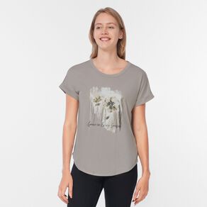 H&H Women's Short Sleeve Drape Viscose Tee