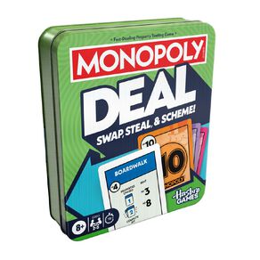 Hasbro Monopoly Deal Tin Game