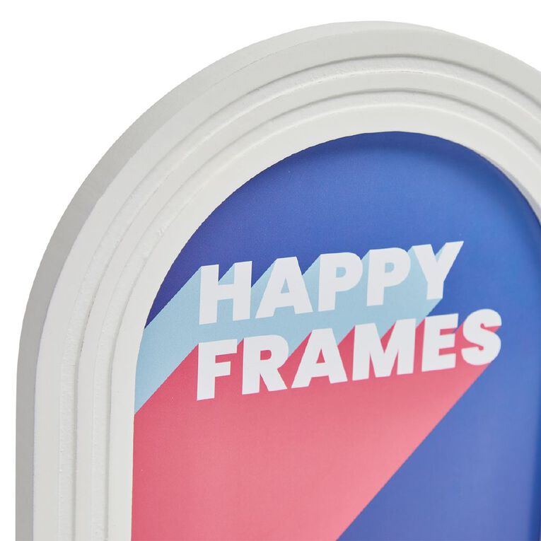 Happy Frames Layered Arch 13 x18 White, , hi-res
